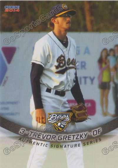 2014 Burlington Bees Trevor Gretzky