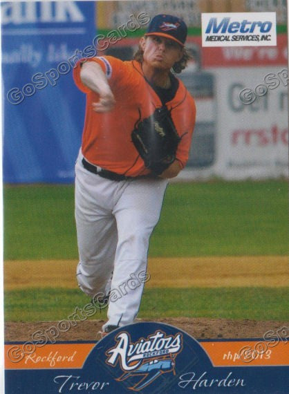2013 Rockford Aviators Trevor Harden