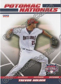 2012 Potomac Nationals Trevor Holder