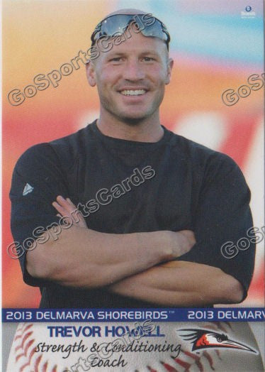 2013 Delmarva Shorebirds Trevor Howell