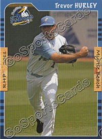 2011 Myrtle Beach Pelicans Trevor Hurley