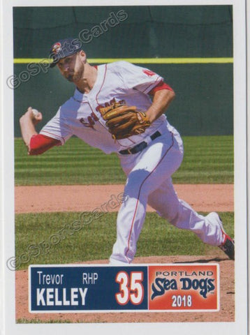 2018 Portland Sea Dogs Trevor Kelley