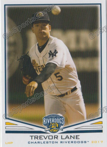 2017 Charleston RiverDogs Trevor Lane