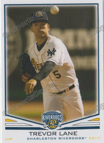 2017 Charleston RiverDogs Trevor Lane