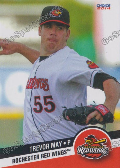 2014 Rochester Red Wings Trevor May