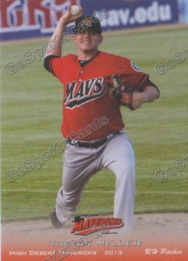 2013 High Desert Mavericks Trevor Miller