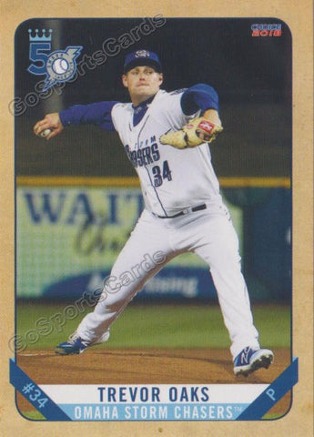 2018 Omaha Royals Trevor Oaks