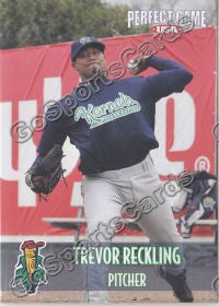 2008 Cedar Rapids Kernels Trevor Reckling