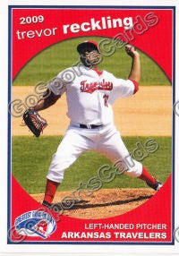 2009 Arkansas Travelers Trevor Reckling