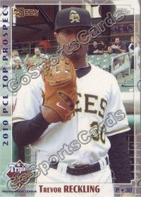 2010 Pacific Coast League Top Prospects Trevor Reckling
