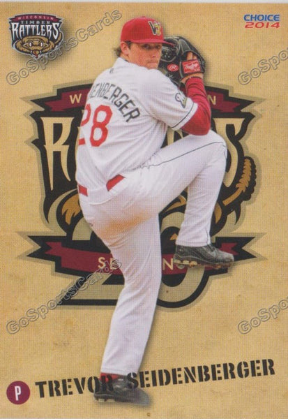 2014 Wisconsin Timber Rattlers Trevor Seidenberger