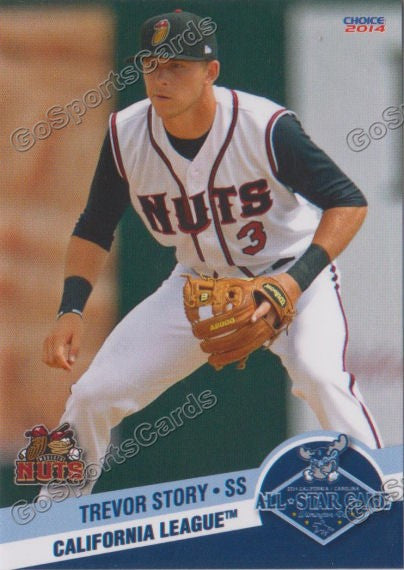 2014 California League All Star Trevor Story