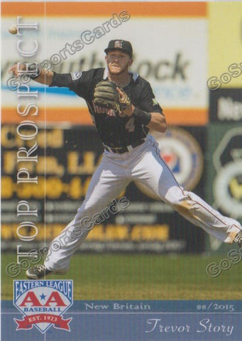 2015 Eastern League Top Prospect Trevor Story