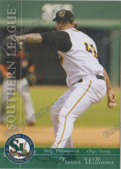 2015 Southern League Top Prospect Trevor Williams