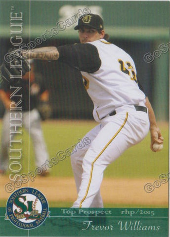 2015 Southern League Top Prospect Trevor Williams
