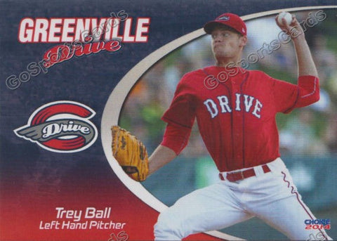 2014 Greenville Drive Trey Ball