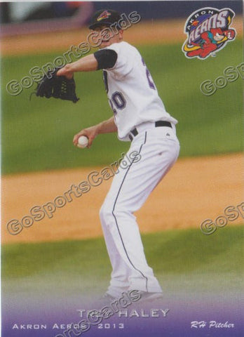 2013 Akron Aeros Trey Haley