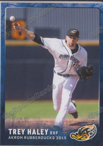 2015 Akron Rubberducks Trey Haley