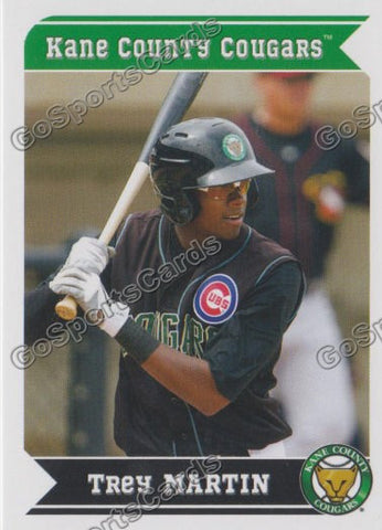 2013 Kane County Cougars Trey Martin