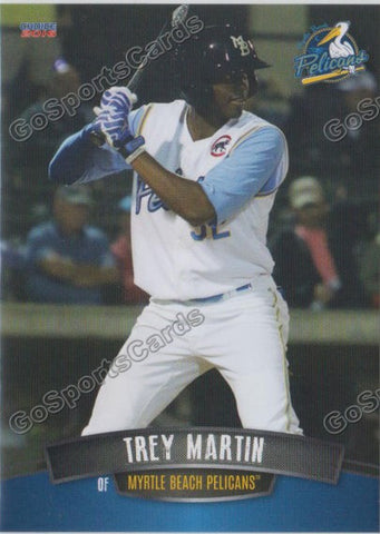 2016 Myrtle Beach Pelicans Trey Martin