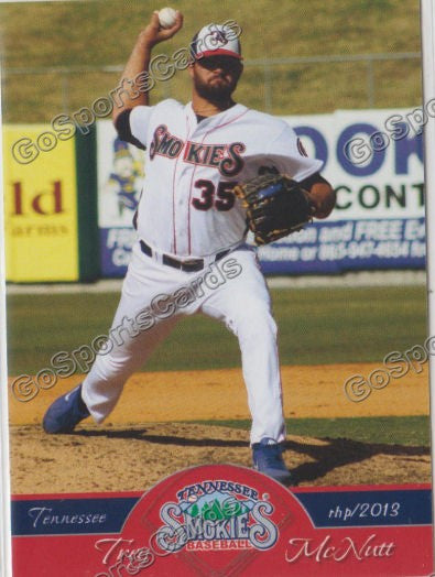 2013 Tennessee Smokies Trey McNutt