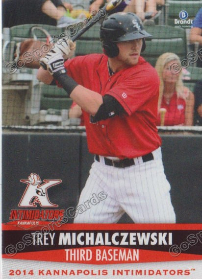 2014 Kannapolis Intimidators Trey Michalczewski