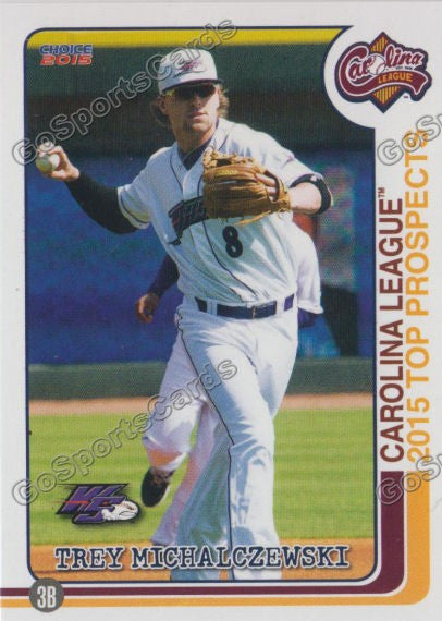 2015 Carolina League Top Prospect Trey Michalczewski