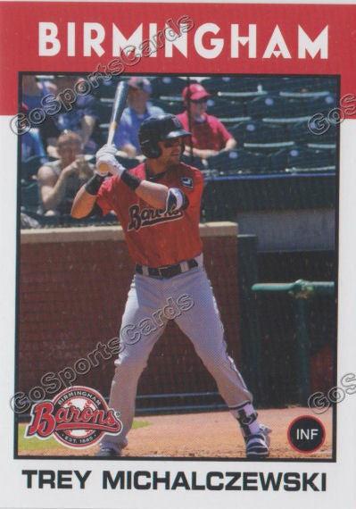 2016 Birmingham Barons Trey Michalczewski