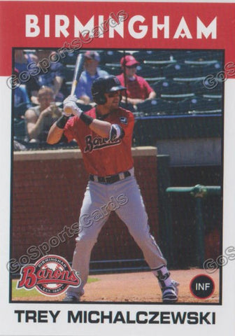 2016 Birmingham Barons Trey Michalczewski