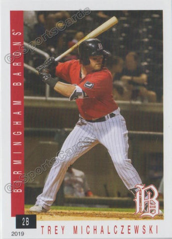 2019 Birmingham Barons Trey Michalczewski