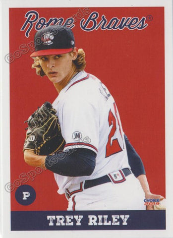 2019 Rome Braves Trey Riley