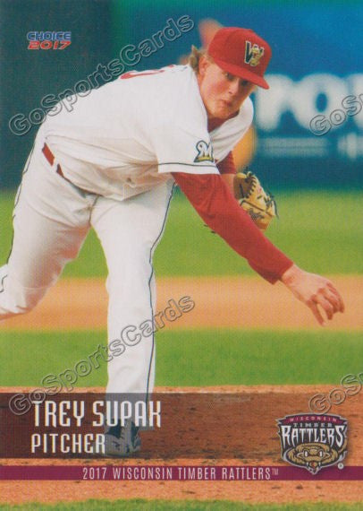 2017 Wisconsin Timber Rattlers Trey Supak