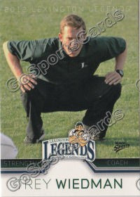 2012 Lexington Legends Trey Wiedman