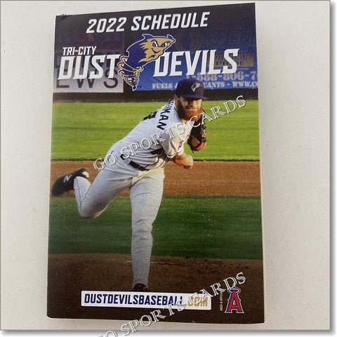 2022 Tri City Dust Devils Pocket Schedule 