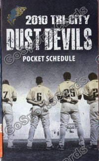 2010 Tri City Dust Devils Pocket Schedule