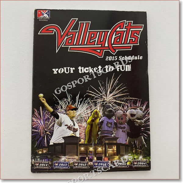2015 Tri City ValleyCats Pocket Schedule