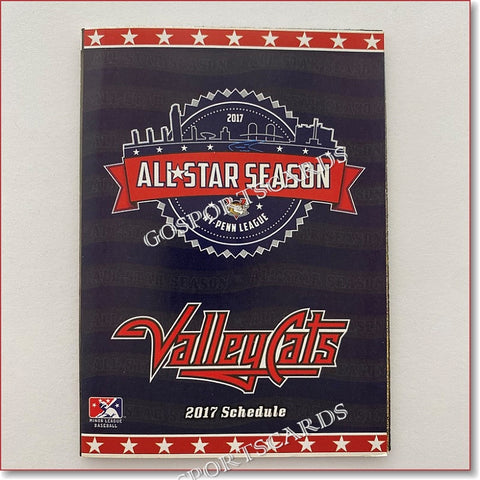 2017 Tri City ValleyCats Pocket Schedule