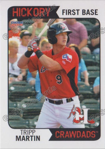 2015 Hickory Crawdads Tripp Martin