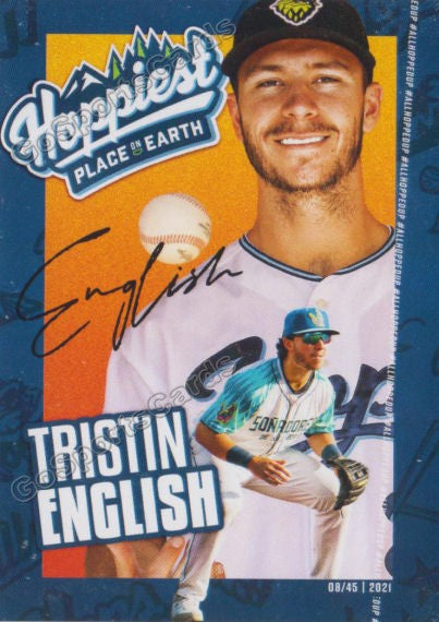 2021 Hillsboro Hops Tristin English
