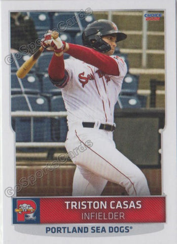 2021 Portland Sea Dogs Triston Casas