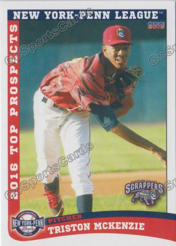 2016 New York Penn League Top Prospect NYPL Triston McKenzie