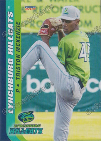 2017 Lynchburg Hillcats Triston McKenzie