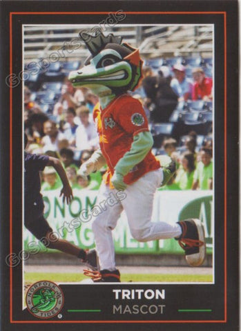 2019 Norfolk Tides Triton Mascot