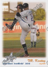 2010 Aberdeen IronBirds Travis TR Keating