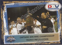 2011 Lake County Captains DAV Trophy Presentation