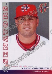 2010 Harrisburg Senators Troy Gingrich