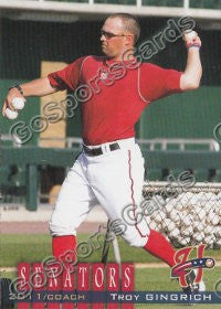 2011 Harrisburg Senators Troy Gingrich