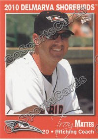 2010 Delmarva Shorebirds Troy Mattes