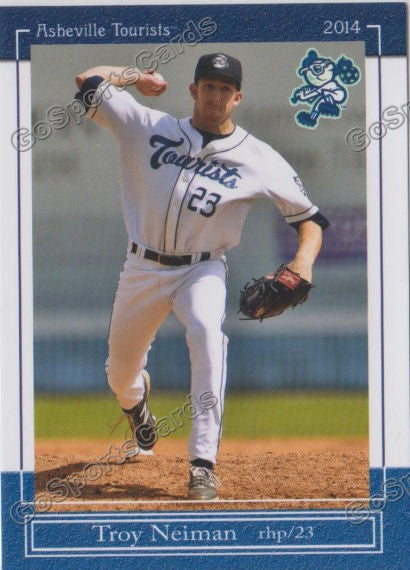 2014 Asheville Tourists Troy Neiman