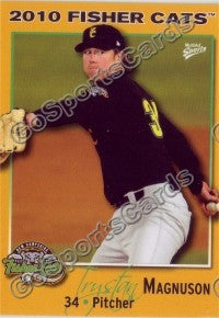 2010 New Hampshire Fisher Cats Trystan Magnuson